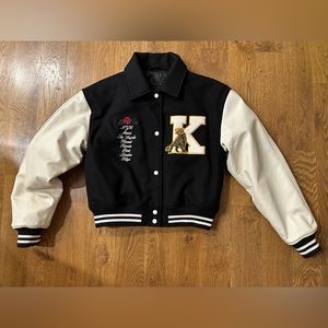 KITH Women’s Campbell Cropped Varsity Jacket